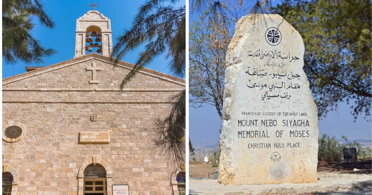 madaba nebo jordanie