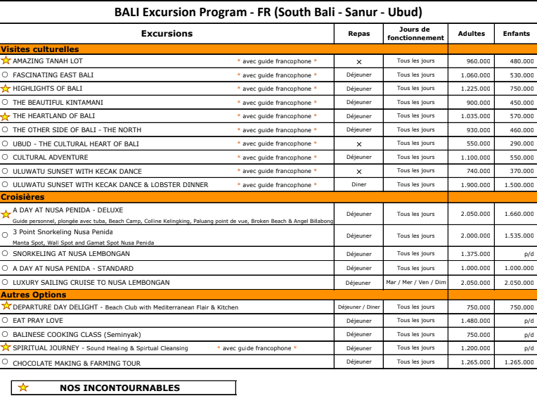 bali excursions 7 2024